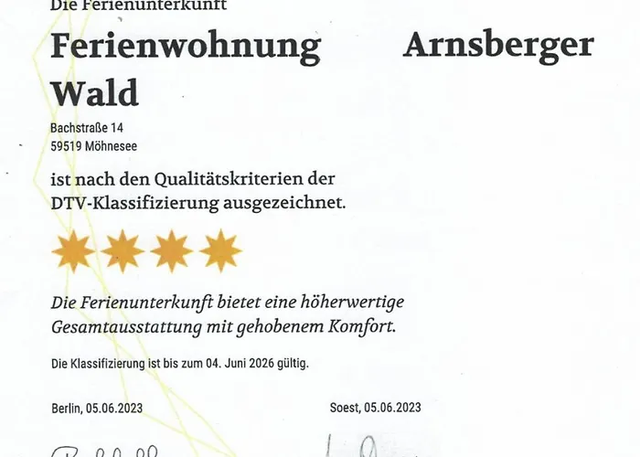 Arnsberger Wald Möhnesee